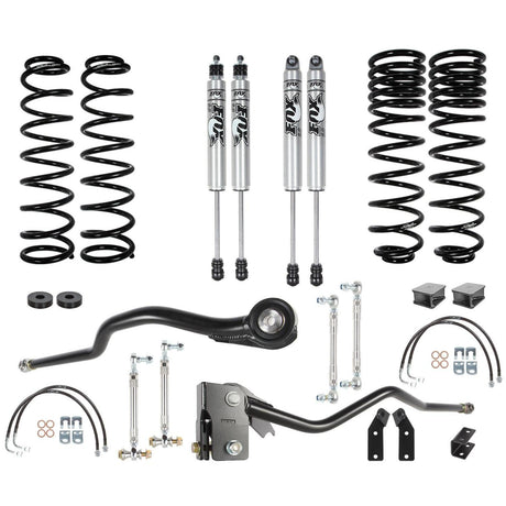 2007-2017 Wrangler 3” Lift Commuter 2.0 System (CS-JKU-C20-07)-Lift Kit-Carli Suspension-Dirty Diesel Customs