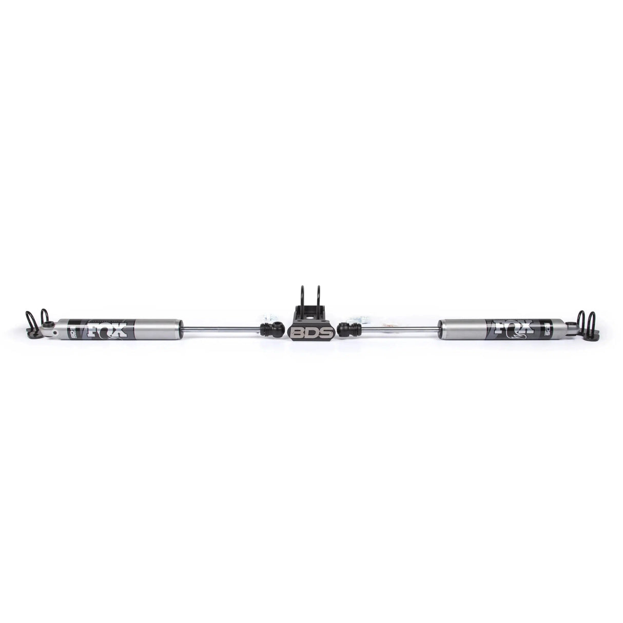 2007-2018 Jeep Dual Steering Stabilizer w/ Fox Shocks (BDS2027DF)-Steering Stabilizer-BDS-Dirty Diesel Customs