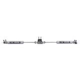 2007-2018 Jeep Dual Steering Stabilizer w/ NX2 Shocks (BDS2027DH)-Steering Stabilizer-BDS-Dirty Diesel Customs