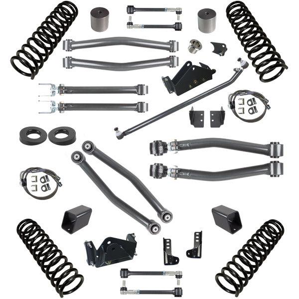 2007-2018 Jeep Stage 3 3" Lift Kit (8023-30)-Lift Kit-Synergy MFG-Dirty Diesel Customs