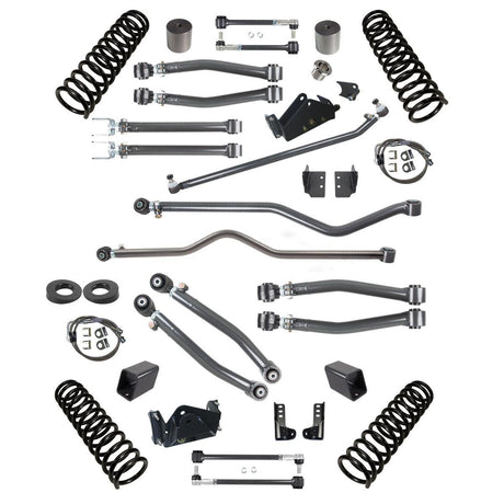 2007-2018 Jeep Stage 3 4.5" Lift Kit (8043-45)-Lift Kit-Synergy MFG-Dirty Diesel Customs