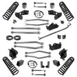 2007-2018 Jeep Stage 4 3" Lift Kit (8024-30)-Lift Kit-Synergy MFG-Dirty Diesel Customs