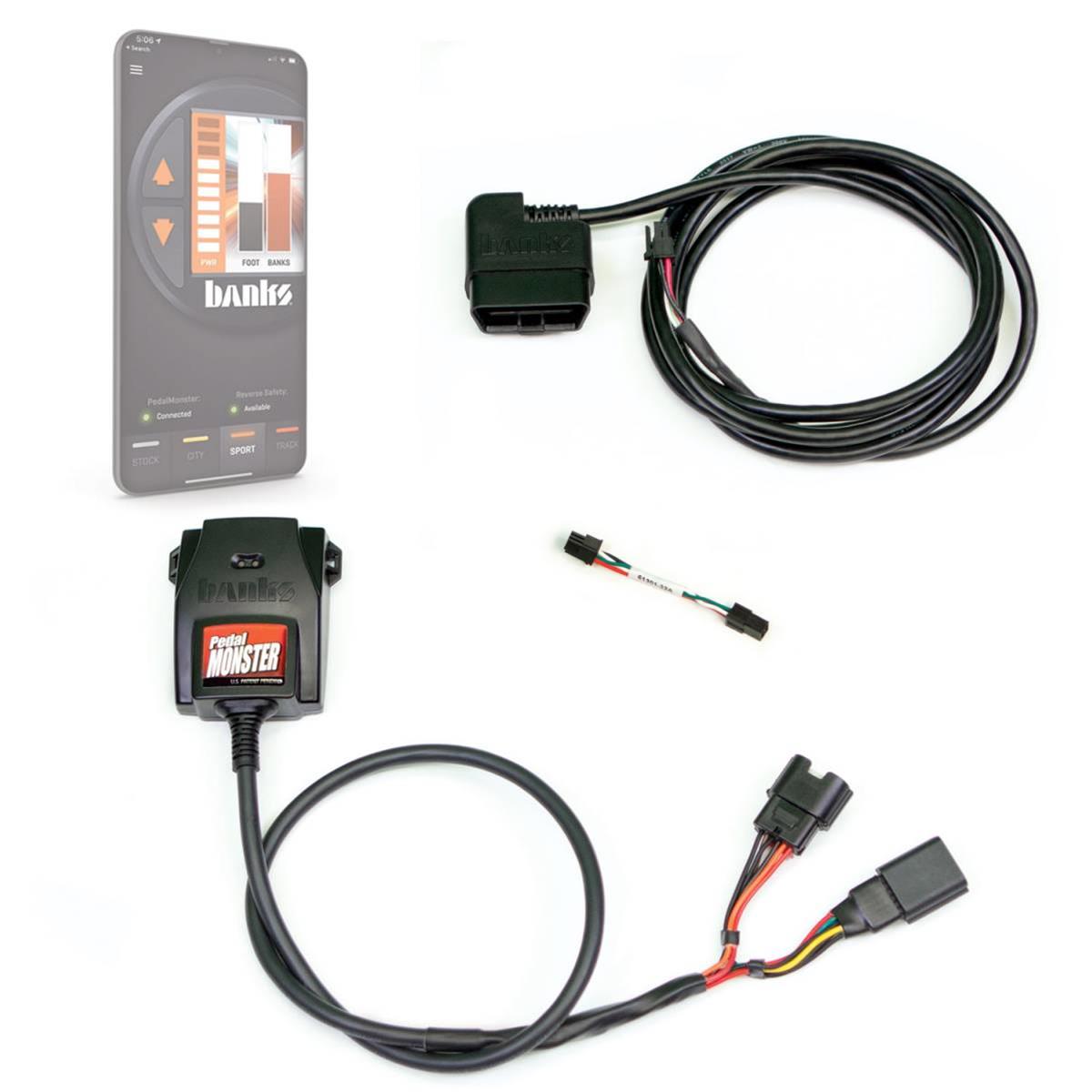2007-2023 Cummins/Duramax/Powerstroke/Ecodiesel CARB PedalMonster (64312-C)-Throttle Sensitivity Booster-Banks Power-Dirty Diesel Customs