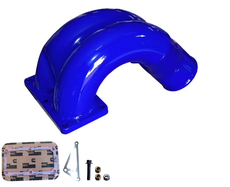 2007-2024 Cummins 3.5" Mega Intake Manifold (PDC0718MIM)-Intake Manifold-Pusher-Dirty Diesel Customs