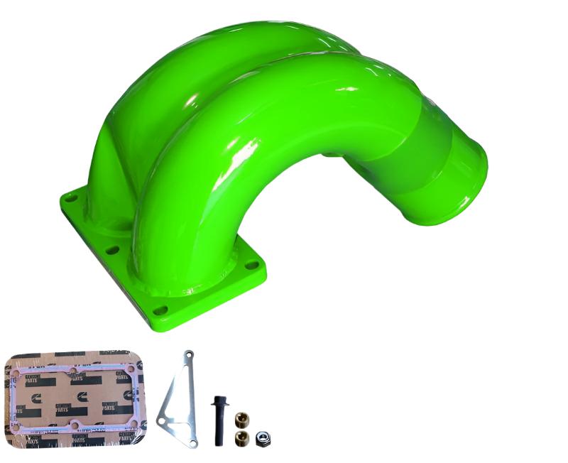 2007-2024 Cummins 3.5" Mega Intake Manifold (PDC0718MIM)-Intake Manifold-Pusher-PDC0718MIM_G-Dirty Diesel Customs