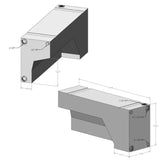 2007-2024 Transit/Sprinter 35 Gallon Wheel Well Water Tank (Drivers Side) (10-3006)-Water Tank-S&B Tanks-Dirty Diesel Customs