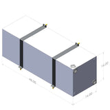 2007-2024 Transit/Sprinter S&B 35 Gallon Wheel Well Water Tank (Both Sides) (10-3008)-Water Tank-S&B Tanks-Dirty Diesel Customs