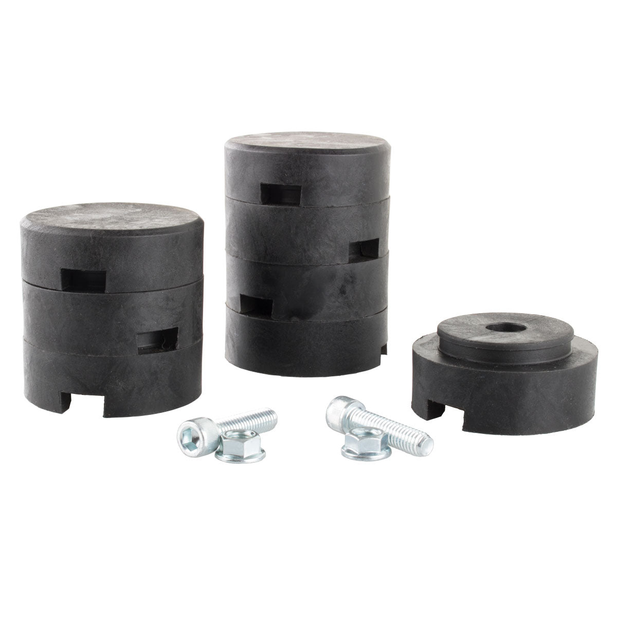 2007+ Jeep 2-4" Bump Stop Spacer Kit (8057-10)-Bump Stops-Synergy MFG-Dirty Diesel Customs