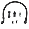 2007.5-2018 Cummins Turbo Oil Drain Line Kit - Oil Line Kit - Dirty Diesel Customs