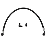 2007.5-2018 Cummins Turbo Oil Feed Line Kit - Oil Feed Lines - Dirty Diesel Customs