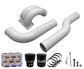 2007.5-2009 Cummins 3.5" Mega Intake System w/ Passenger Side Intercooler Tube (PDC0709MW)-Intake Manifold-Pusher-PDC0709MW_W-Dirty Diesel Customs