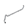2007.5-2009 Cummins 4" Turbo Back Exhaust - No Muffler (C6126PLM)-Turbo Back Exhaust System-P1 Performance Products-C6126PLM-Dirty Diesel Customs