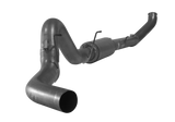 2007.5-2009 Cummins 4" Turbo Back Exhaust w / Muffler (411013 / 412013)-Turbo Back Exhaust System-Mel's Manufacturing-Dirty Diesel Customs