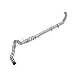 2007.5-2009 Cummins 4" Turbo Back Exhaust w/ Muffler (C6126P)-Turbo Back Exhaust System-P1 Performance Products-C6126P-Dirty Diesel Customs