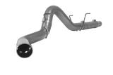 2007.5-2009 Cummins 5" DPF Back Exhaust No Muffler (FLO 629)-Filter Back Exhaust System-Flo-Pro-511102-Dirty Diesel Customs