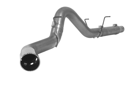 2007.5-2009 Cummins 5" DPF Back Exhaust No Muffler (FLO 629)-Filter Back Exhaust System-Flo-Pro-511102-Dirty Diesel Customs