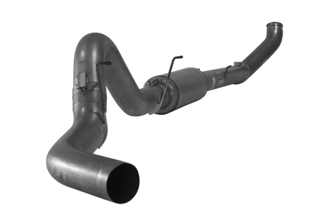 2007.5-2009 Cummins 5" Turbo Back Exhaust w/ Muffler (FLO 1636)-Turbo Back Exhaust System-Flo-Pro-511001-Dirty Diesel Customs