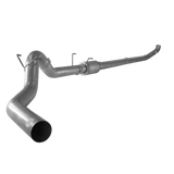 2007.5-2009 Cummins C&C 5" Turbo Back Exhaust w/Muffler SS (FLO-SS645)-Turbo Back Exhaust System-Flo-Pro-Dirty Diesel Customs