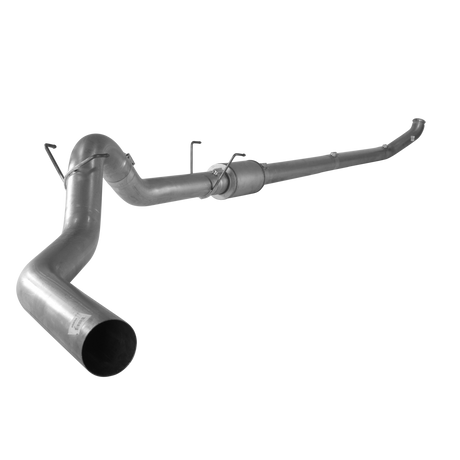 2007.5-2009 Cummins C&C 5" Turbo Back Exhaust w/Muffler SS (FLO-SS645)-Turbo Back Exhaust System-Flo-Pro-Dirty Diesel Customs
