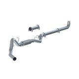 2007.5-2010 Duramax 4" Down Pipe Back Exhaust w/ Muffler (C6004P)-Downpipe Back Exhaust System-P1 Performance Products-Dirty Diesel Customs