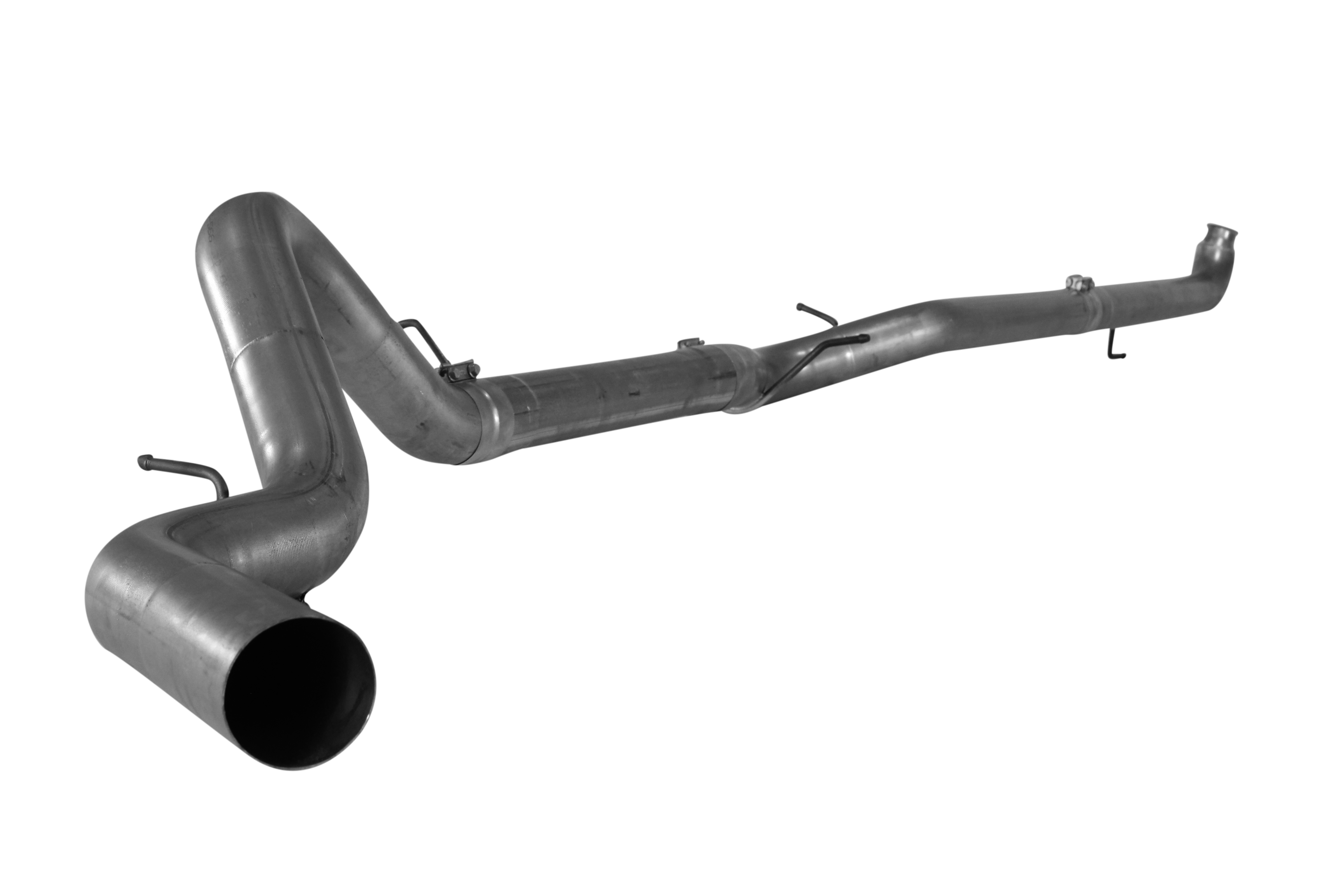 2007.5-2010 Duramax 4" Downpipe Back Exhaust - No Muffler (431011 / 432011)-Downpipe Back Exhaust System-Mel's Manufacturing-431011-Dirty Diesel Customs