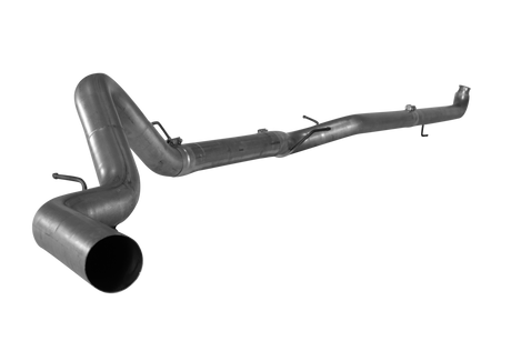 2007.5-2010 Duramax 4" Downpipe Back Exhaust - No Muffler (431011 / 432011)-Downpipe Back Exhaust System-Mel's Manufacturing-Dirty Diesel Customs