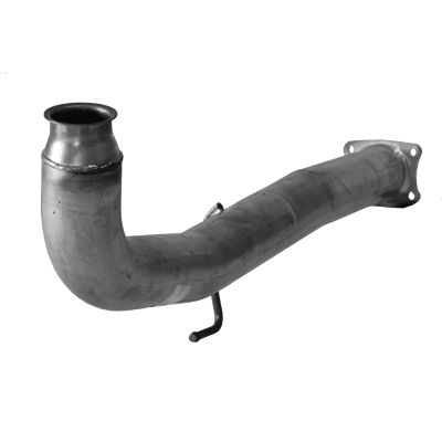 2007.5-2010 Duramax 4" SS Cat Delete Pipe (FLO-40810)-Cat Delete Pipe-Flo-Pro-Dirty Diesel Customs