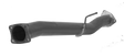 2007.5-2010 Duramax CC-SB 4" DPF Delete Pipe (FLO-18213)-Delete Pipe-Flo-Pro-431003-Dirty Diesel Customs