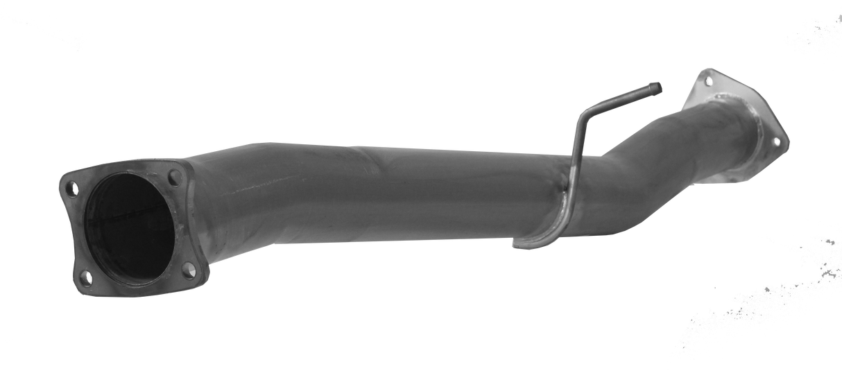 2007.5-2010 Duramax CC-SB 4" DPF Delete Pipe (FLO-18213)-Delete Pipe-Flo-Pro-431003-Dirty Diesel Customs