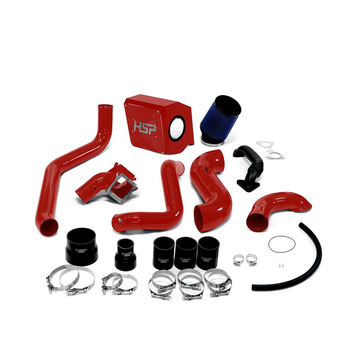 2007.5-2010 Duramax Max Air Flow Bundle (483-HSP)-Intercooler Kit-HSP Diesel-483-HSP-BR-Dirty Diesel Customs