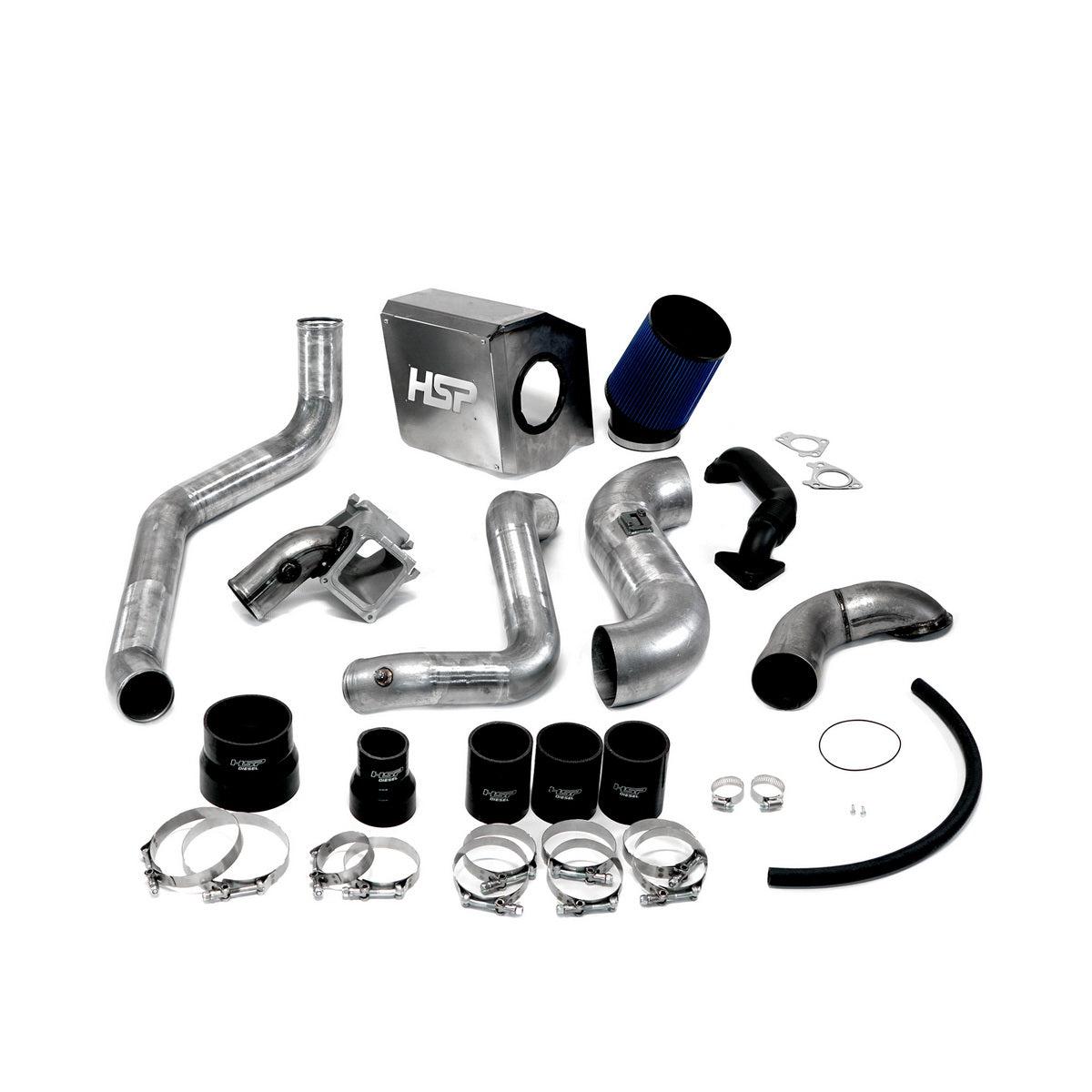 2007.5-2010 Duramax Max Air Flow Bundle (483-HSP)-Intercooler Kit-HSP Diesel-483-HSP-RAW-Dirty Diesel Customs