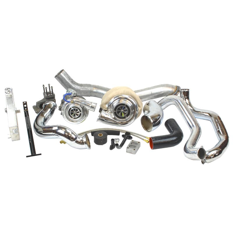 2007.5-2010 Duramax Quick Spool Compound Kit (425402)-Turbo Kit-Industrial Injection-425402-Dirty Diesel Customs