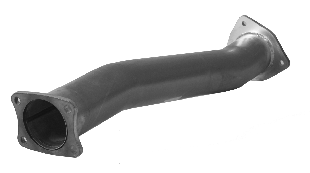 2007.5-2010 Duramax RC-LB 4" DPF Delete Pipe (FLO-18253)-Delete Pipe-Flo-Pro-431007-Dirty Diesel Customs