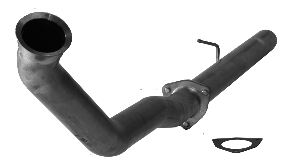2007.5-2012 Cummins 4" CAT & DPF Delete (FLO 835FNB)-Delete Pipe-Flo-Pro-Dirty Diesel Customs