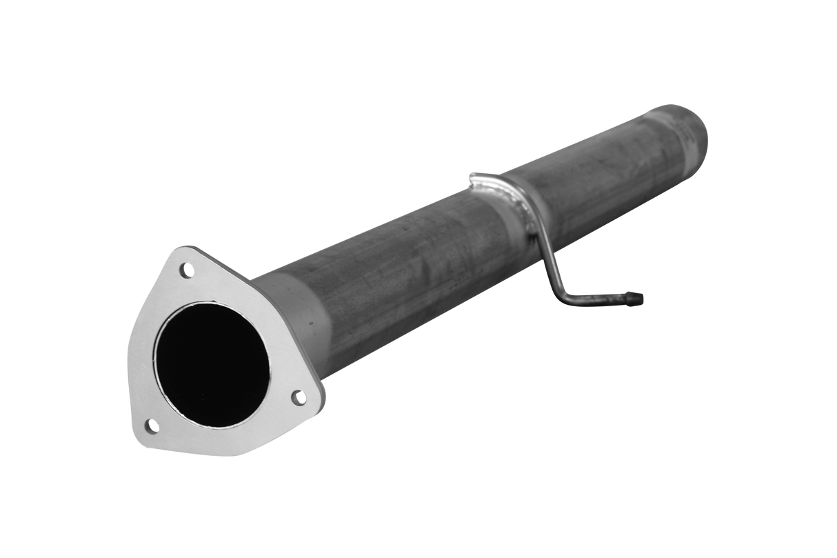 2007.5-2012 Cummins 4" Stainless DPF Delete Pipe (FLO-57113NB)-Delete Pipe-Flo-Pro-412003-Dirty Diesel Customs