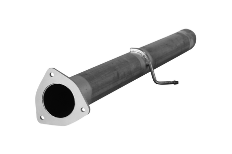 2007.5-2012 Cummins 4" Stainless DPF Delete Pipe (FLO-57113NB)-Delete Pipe-Flo-Pro-412003-Dirty Diesel Customs