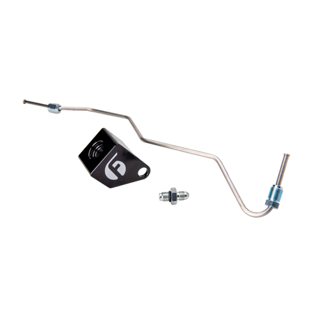 2007.5-2012 Cummins Exhaust Back Pressure Relocation Kit (FPE-CUMM-EBP-KIT-0712)-Exhaust Back Pressure Valve-Fleece Performance-Dirty Diesel Customs