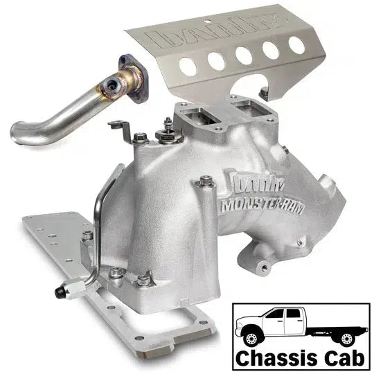 2007.5-2012 Cummins Monster-Ram Intake & Grid Heater Upgrade C&C (42806-X)-Intake Elbows-Banks Power-42806-N-Dirty Diesel Customs