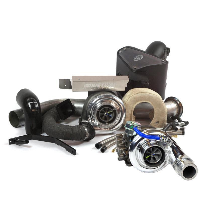 2007.5-2012 Cummins Quick Spool Compound Turbo Kit (22D402)-Compound Turbo Kit-Industrial Injection-22D402-Dirty Diesel Customs