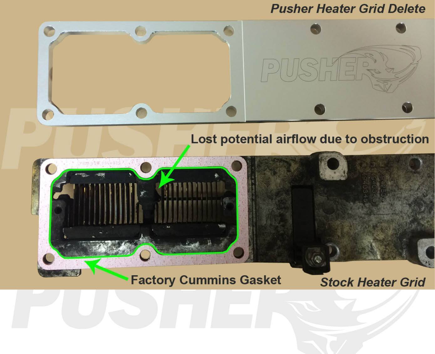 2007.5-2022 Cummins Grid Heater Delete (PDC0718HGD)-Grid Heater Delete-Pusher-Dirty Diesel Customs