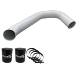 2008-2010 Powerstroke 3" Passenger Side Charge Tube (PFP0810BT)-Intercooler Piping-Pusher-Dirty Diesel Customs