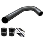 2008-2010 Powerstroke 3" Passenger Side Charge Tube (PFP0810BT)-Intercooler Piping-Pusher-Dirty Diesel Customs