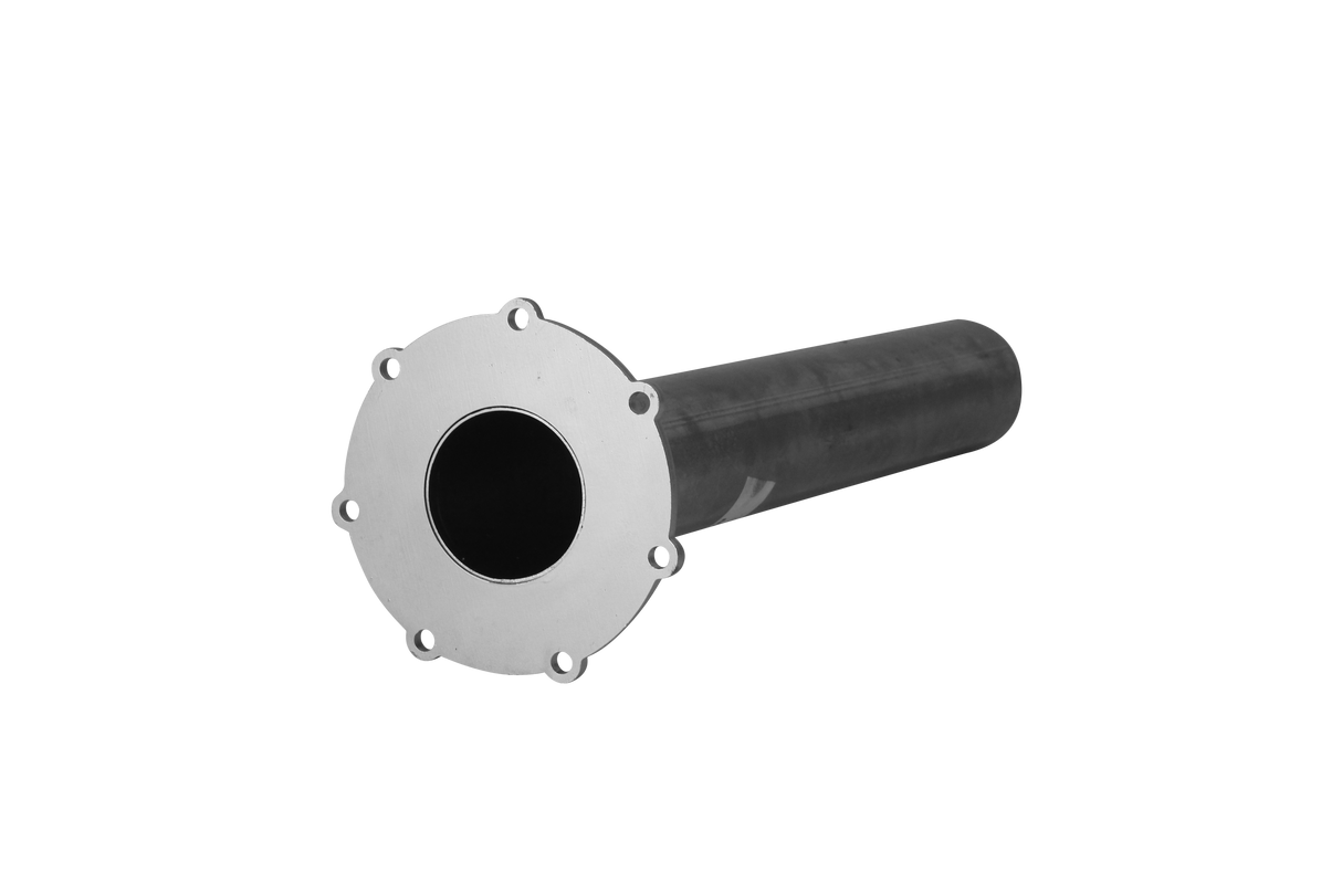 2008-2010 Powerstroke 3.5" DPF Delete Pipe (FLO-38113NB)-Delete Pipe-Flo-Pro-421001-Dirty Diesel Customs