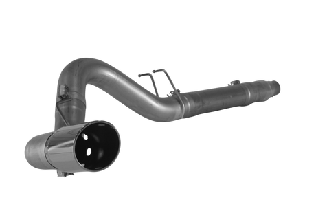 2008-2010 Powerstroke 4" DPF Back Exhaust System No Muffler (FLO 830)-Filter Back Exhaust System-Flo-Pro-421109-Dirty Diesel Customs