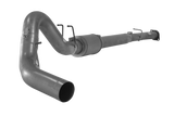 2008-2010 Powerstroke 4" Downpipe Back Exhaust w/ Muffler (FLO 832NB)-Downpipe Back Exhaust System-Flo-Pro-421006-Dirty Diesel Customs
