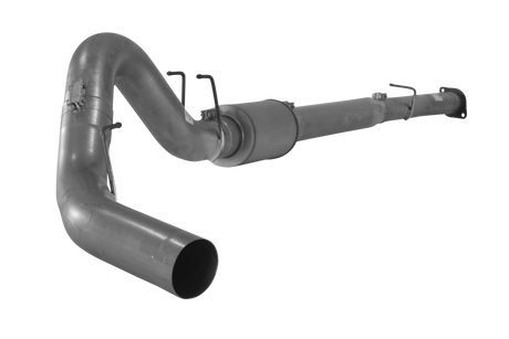 2008-2010 Powerstroke 4" Downpipe Back Exhaust w/ Muffler (FLO 832NB)-Downpipe Back Exhaust System-Flo-Pro-421006-Dirty Diesel Customs