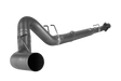 2008-2010 Powerstroke 4" Downpipe Back Race Exhaust - No Muffler (FLO 833NB)-Downpipe Back Exhaust System-Flo-Pro-421007-Dirty Diesel Customs