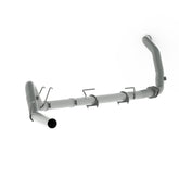 2008-2010 Powerstroke 4" Turbo Back Exhaust - No Muffler (C6241PLM)-Turbo Back Exhaust System-P1 Performance Products-C6241PLM-Dirty Diesel Customs