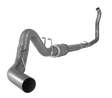 2008-2010 Powerstroke 4" Turbo Back Exhaust w/ Muffler (FLO 843NB)-Turbo Back Exhaust System-Flo-Pro-421010-Dirty Diesel Customs