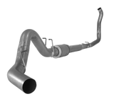 2008-2010 Powerstroke 4" Turbo Back Exhaust w/ Muffler (FLO 843NB)-Turbo Back Exhaust System-Flo-Pro-422010-Dirty Diesel Customs